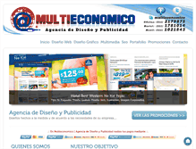 Tablet Screenshot of multieconomico.com.mx